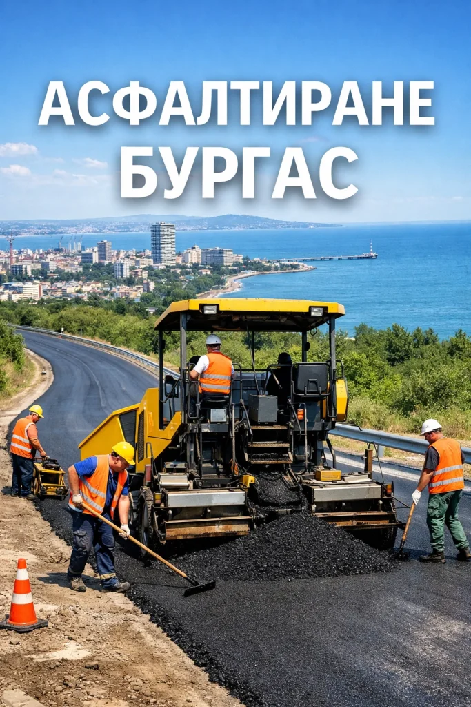 Асфалтиране Бургас – качествени решения за пътища, дворове и паркинги